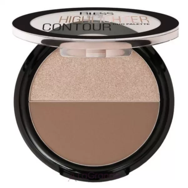 Bless Beauty Duo Palette Highlighter Contour ������� ��� ������� 2�1 ��������� � ������ ��� ����