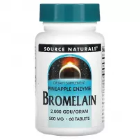 Source Naturals Bromelain 500mg ����������� ������� ������� "���������"