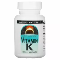 Source Naturals Vitamin K 500 mcg ����������� ������� "������� �"