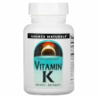 Source Naturals Vitamin K 500 mcg 100pcs