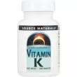 Source Naturals Vitamin K 500 mcg ĳ������ ������� 
