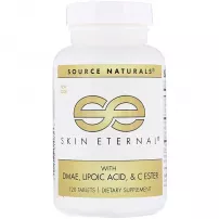 Source Naturals Skin Eternal Wiht DMAE, Lipoic Acid & C Ester ����������� ������� "�������� ���� � DMAE � �����-�������� ��������"