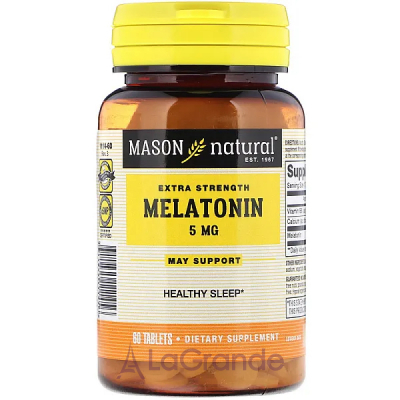 Mason Natural Melatonin 5 mg   
