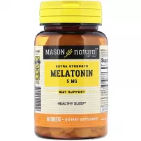 Mason Natural Melatonin 5 mg ĳ������ ������� "���������", 5 ��