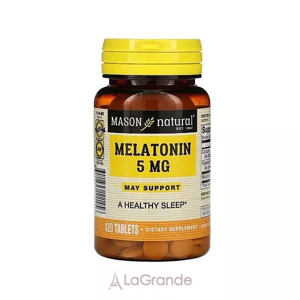 Mason Natural Melatonin 5 mg ����������� ������� 
