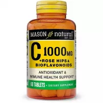 Mason Natural Vitamin C With Rose Hips and Bioflavonoids 1000 mg ĳ������ ������� "³���� C � �������� �� �������������", 100 ��