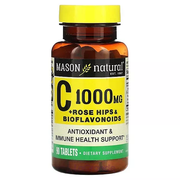 Mason Natural Vitamin C With Rose Hips and Bioflavonoids 1000 mg ĳ������ ������� 