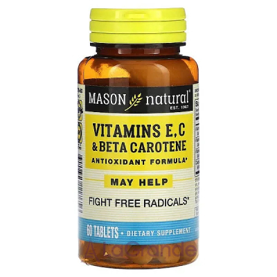 Mason Natural Vitamin E, C & Beta Carotene ĳ       
