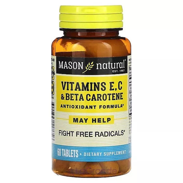 Mason Natural Vitamin E, C & Beta Carotene ����������� ������� ��� ������ �� ���������� ���������� 