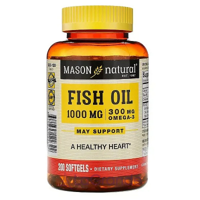 Mason Natural Fish Oil Omega-3   