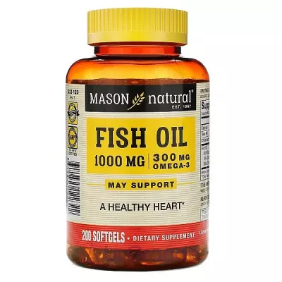 Mason Natural Fish Oil Omega-3   