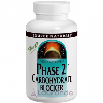 Source Naturals Phase 2 Carbohydrate Blocker 500mg ĳ    