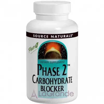 Source Naturals Phase 2 Carbohydrate Blocker 500mg ĳ    