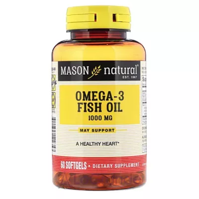Mason Natural Omega-3 Fish Oil 1000 mg   