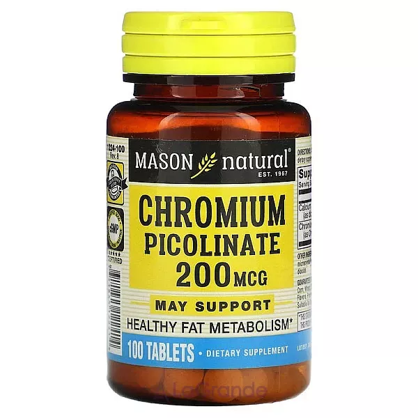 Mason Natural Chromium Picolinate 200 mcg ����������� ������� 