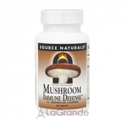 Source Naturals Immune Defense 15-Mushroom Complex      