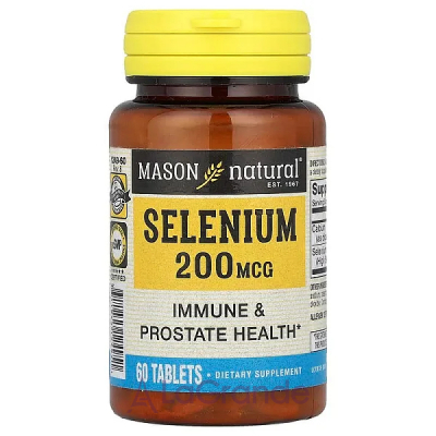 Mason Natural Selenium 200 mcg ĳ  