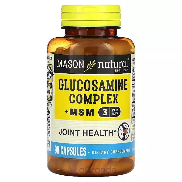 Mason Natural Glucosamine Complex + MSM �������� ��� ��������� �������� �������� 