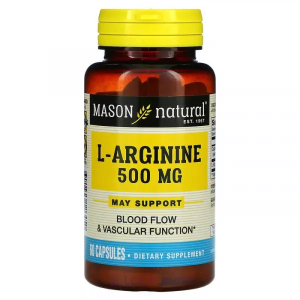Mason Natural L-Arginine 500 mg ĳ������ ������� 