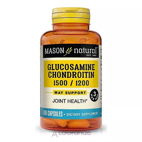 Mason Natural Glucosamine Chondroitin 1500 mg/1200 mg ����������� ������� ��� ��������� �������� �������� 