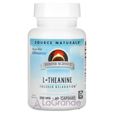 Source Naturals Serene Science L-Theanine 200mg   