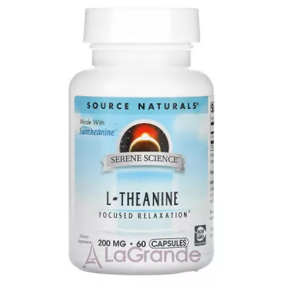 Source Naturals Serene Science L-Theanine 200mg   