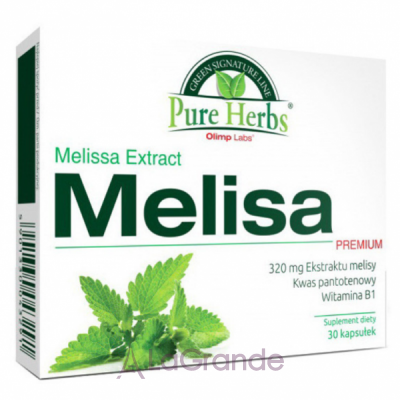 Olimp Melisa Premium 320 mg melissa extract   