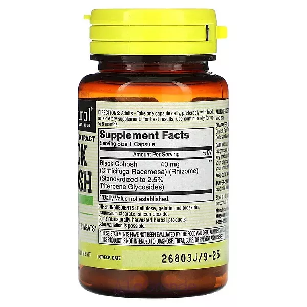 Mason Natural Black Cohosh ����������� ������� 