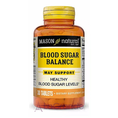 Mason Natural Blood Sugar Balance ĳ       
