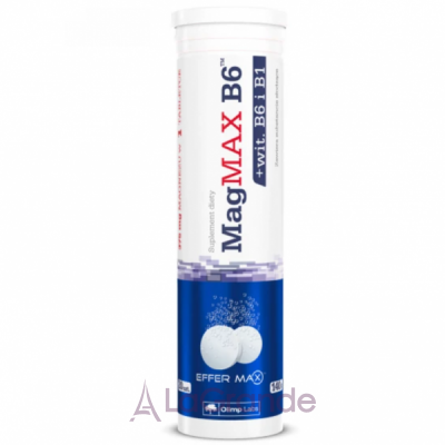 Olimp Mag MAX B6 + Vit. B6 B1 Orange    +B6  1 