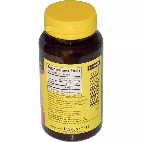 Mason Natural Lutein 6 mg ����������� ������� 