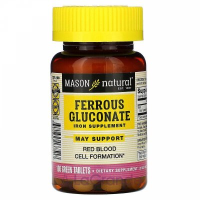 Mason Natural Ferrous Gluconate   