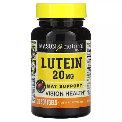 Mason Natural Lutein 20 mg   