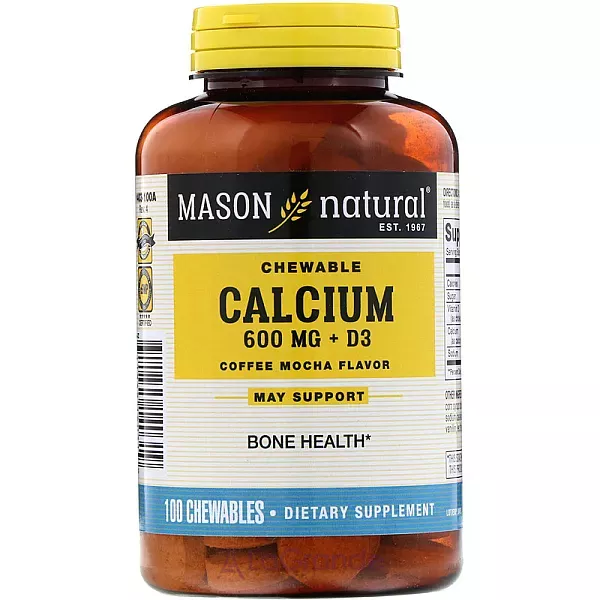 Mason Natural Chewable Calcium + D3 ����������� ������� 