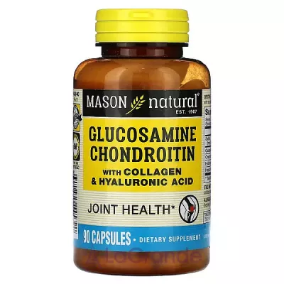 Mason Natural Glucosamine Chondroitin With Collagen & Hyaluronic Acid   