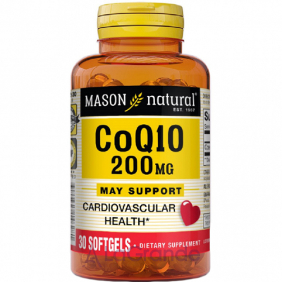 Mason Natural Co Q10 200 mg ĳ  
