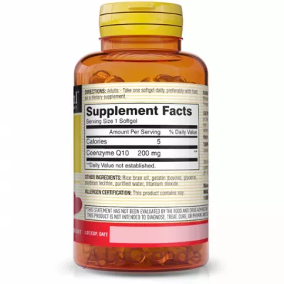 Mason Natural Co Q10 200 mg ĳ  