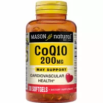 Mason Natural Co Q10 200 mg ĳ������ ������� "������� Q10", 200 ��