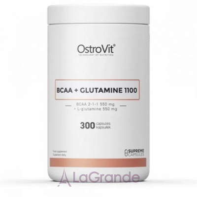 Ostrovit bcaa+glutamine 1100 mg    