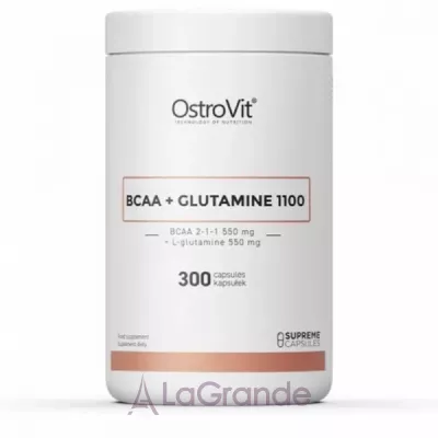 Ostrovit bcaa+glutamine 1100 mg    