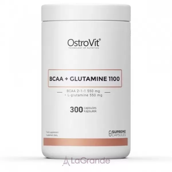 Ostrovit bcaa+glutamine 1100 mg �������������� �������� � ��������