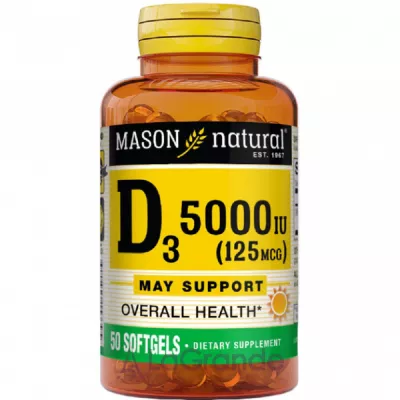 Mason Natural Vitamin D3 5000 IU ĳ  