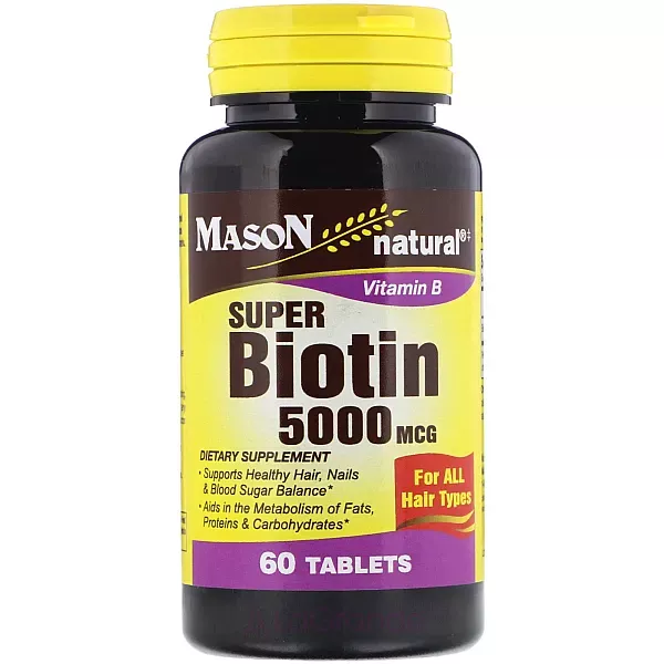 Mason Natural Super Biotin 5000 m�g ����������� ������� 