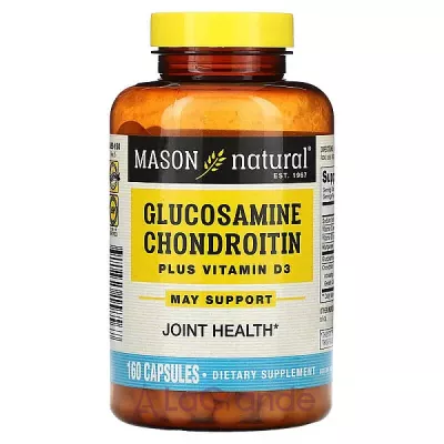 Mason Natural Glucosamine Chondroitin plus Vitamin D3 ĳ    '  