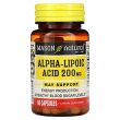 Mason Natural Alpha Lipoic Acid 200 mg 60pcs