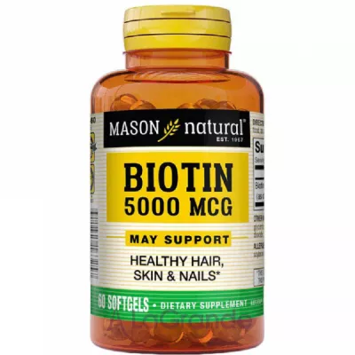 Mason Natural Biotin 5000 mcg ĳ   ' ,    