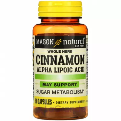 Mason Natural Cinnamon Alpha Lipoic Acid   
