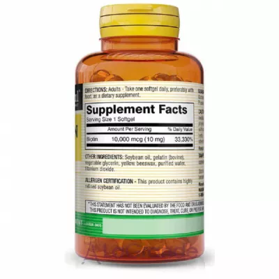 Mason Natural Mega Biotin 10000 mcg ĳ   ' ,    