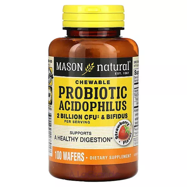Mason Natural Probiotic Acidophilus With Bifidus ����������, 2 ���� ���, �� ������ ��������