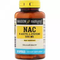 Mason Natural NAC N-Acethyl-L-Cysteine 500 mg ĳ������ ������� "������������", 500 ��